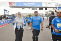 Wakil Gubernur NTB Indah Dhamayanti Putri (kiri) bersama Gubernur NTB Lalu Muhamad Iqbal (Foto Dok Ho/RadarBangsa.co.id)