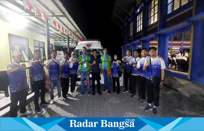 Tim medis RSUD Provinsi NTB berpose bersama usai bertugas pada ajang The 2nd KUSEA Championship dan The 1st KUSEA Beach Kurash Championship di Mataram. (Foto Dok Ho/RadarBangsa.co.id)