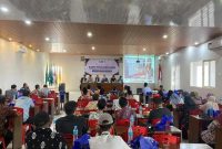 Wakil Bupati Lamongan Dirham Akbar Aksara membuka kegiatan coaching clinic kader penggerak desa yang digelar Majelis Pemberdayaan Masyarakat dan Lingkungan Hidup PC Muhammadiyah Paciran di Aula MI Muhammadiyah 4 Blimbing, Jumat (5/9/2025). (Foto Dok Ho/RadarBangsa.co.id)