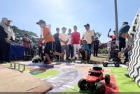 Wakil Bupati Pasuruan, Shobih Asrori, saat menghadiri Car Free Day (CFD) dan Bazar UMKM perdana di halaman BUMDes Susukanrejo, Kecamatan Pohjentrek, Minggu (14/9/2025). (Foto Dok Ho/RadarBangsa.co.id)