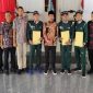 Bupati Bangkalan melepas atlet ASN menuju PORNAS Korpri XVII 2025 di Palembang. (Foto Dok Ho/RadarBangsa.co.id)