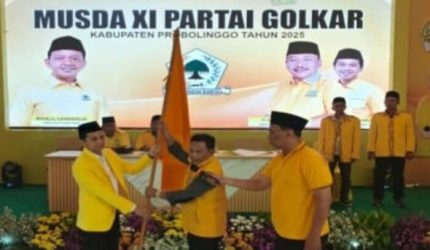 Aklamasi, Oka Mahendra Pimpin Golkar Probolinggo Lagi
