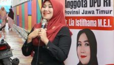 Anggota DPD RI asal Jawa Timur Lia Istifhama  (Foto Istimewa)