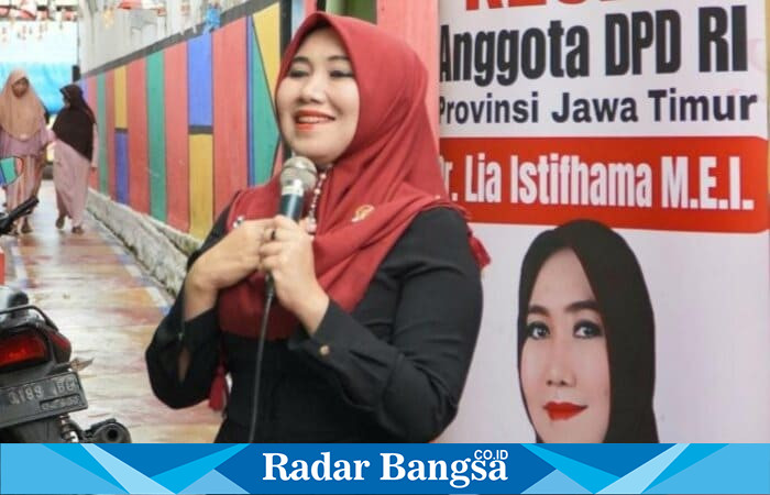 Anggota DPD RI asal Jawa Timur Lia Istifhama  (Foto Istimewa)