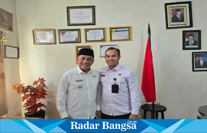 Kepala Rutan Bima dan Bupati Bima (Foto Dok Ho/RadarBangsa.co.id)