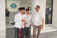 Bupati Bangkalan Lukman Hakim bersama Wakil Bupati Moh. Fauzan Ja’far meninjau Laboratorium Narkotika BNN Kabupaten Bangkalan di Jalan Akses Jembatan Suramadu, Rabu (22/10/2025). (Foto Dok Ho/RadarBangsa.co.id)