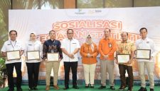 Wakil Wali Kota Semarang Iswar Aminuddin membuka Sosialisasi Kegiatan Statistik Tahun 2025 yang digelar BPS Kota Semarang di Openaire Resto, Marina, Semarang Barat, Rabu (15/10/2025). (Foto Dok Ho/RadarBangsa.co.id)