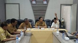 Suasana rapat Pejabat Pengelola Informasi dan Dokumentasi (PPID) Kabupaten Bangkalan bersama jajaran perangkat daerah dalam rangka monitoring keterbukaan informasi publik, Senin (29/9/2025). (Foto Dok Ho/RadarBangsa.co.id)