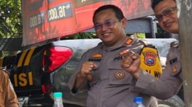 Kapolsek Tikung AKP Anang Purwo Widodo, SH., mengimbau ponpes di wilayahnya periksa kelayakan bangunan demi keselamatan santri. (Foto Dok Ho/RadarBangsa.co.id)