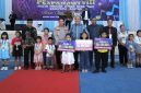 Bupati Asahan Taufik Zainal Abidin, S.Sos., M.Si., menutup pelaksanaan Pesparawi VIII Kabupaten Asahan Tahun 2025 dengan meriah dan penuh suka cita. (Foto: Ist)