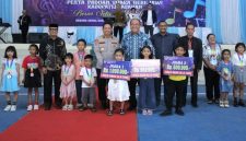 Bupati Asahan Taufik Zainal Abidin, S.Sos., M.Si., menutup pelaksanaan Pesparawi VIII Kabupaten Asahan Tahun 2025 dengan meriah dan penuh suka cita. (Foto: Ist)