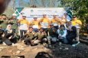 Bupati Madiun Hari Wuryanto (tengah) bersama Forkopimda dan jajaran OPD berfoto bersama usai kegiatan kerja bakti membangun rumah layak huni dalam rangka Bakti Sosial Terpadu (BST) di Desa Nampu, Kecamatan Gemarang, Kabupaten Madiun, Selasa (15/10/2025). (Foto Dok Ho/RadarBangsa.co.id)