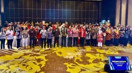 Kepala Disperinaker Bangkalan Jemmy Tria Sukmana menghadiri Temu Bisnis Kemitraan di Hotel Aston Gresik, Kamis (2/10/2025). (Foto Dok Ho/RadarBangsa.co..id)