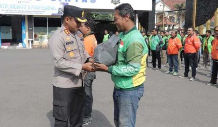 Kapolres Lamongan Ajak Ojol Jadi Mitra Kamtibmas