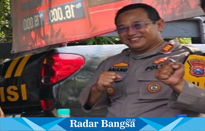 Kapolsek Tikung AKP Anang Purwo Widodo, S.H.,  (Foto Dok Ho/RadarBangsa.co.id)