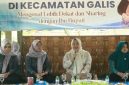 Ketua TP PKK Bangkalan, Ny. Lutfiyana Lukman Hakim, mengajak warga peduli pendidikan anak di Kecamatan Galis. (Foto Dok Ho/RadarBangsa.co.id)