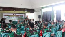 Para personel Kodim 0813 Bojonegoro mengikuti kegiatan Pembinaan RTRW Pertahanan Darat Tahun 2025 di Gedung Ahmad Yani, Markas Kodim (Foto Dok Ho/RadarBangsa.co.id)