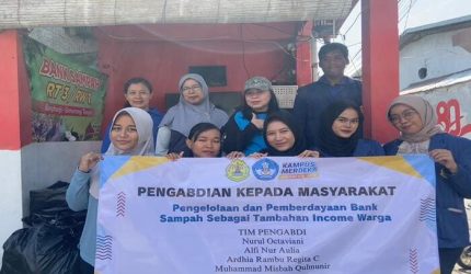 Mahasiswa Universitas Semarang Dorong Transparansi Pengelolaan Bank Sampah