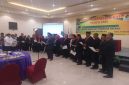 Para peserta dan pengurus Dewan Koperasi Indonesia Daerah (Dekopinda) Kota Surabaya mengikuti pembukaan Musyawarah Daerah (Musda) 2025 di Hotel Narita Surabaya, Sabtu (25/10/2025). (Foto Dok Ho/RadarBangsa.co.id)