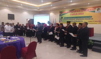 Musda Dekopinda Surabaya Tegaskan Transformasi Koperasi Merah Putih