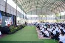 Wakil Bupati Banyuwangi Mujiono membuka Festival Anak Sholeh (FAS) 2025 di Lapangan Tennis Indoor GOR Tawang Alun, Rabu (15/10/2025). (Foto Dok Ho/RadarBangsa.co.id)