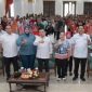 Wali Kota Semarang Agustina Wilujeng berfoto bersama jajaran PMI dan para penerima penghargaan usai penutupan Bulan Dana PMI 2025 di Wisma Perdamaian, Sabtu (18/10). (Foto Dok Ho/RadarBangsa.co.id)