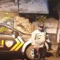 Anggota Polsek Tikung melaksanakan Patroli Blue Light di wilayah perbatasan Kecamatan Tikung, Lamongan, Jumat dini hari (10/10/2025) (Foto Dok Ho/RadarBangsa.co.id)