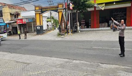 Polsek Tikung Siaga Amankan Kegiatan Hari Santri NU
