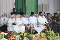  Wakil Bupati Malang Dra. Hj. Latifah Shohib menghadiri Apel Peringatan Hari Santri Tingkat Provinsi Jawa Timur 2025 di Pondok Pesantren An-Nur II Al Murtadlo, Kecamatan Bululawang, Rabu (22/10/2025). (Foto Dok Ho/RadarBangsa.co.id)