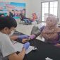 Senator Jawa Timur Lia Istifhama hadir dalam aksi donor darah serentak HUT ke-21 DPD RI di Surabaya, Jumat (3/10/2025). (Foto Dok Ho/RadarBangsa.co.id)
