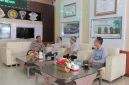 Kapolres Lamongan AKBP Agus Dwi Suryanto menerima kunjungan silaturahmi Direktur RS Muhammadiyah Lamongan Dr. M. Asro Abdih Y. di Mapolres Lamongan, Selasa (14/10). (Foto Dok Ho/RadarBangsa.co.id)