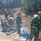 Kolonel Inf Nyarman, Dandim 1606/Mataram, meninjau lokasi TMMD ke-126 di Lombok Barat, memastikan pembangunan jalan dan Pompa Hidram berjalan sesuai target, Jumat (24/10/2025). (Foto Dok Ho/RadarBangsa.co.id)
