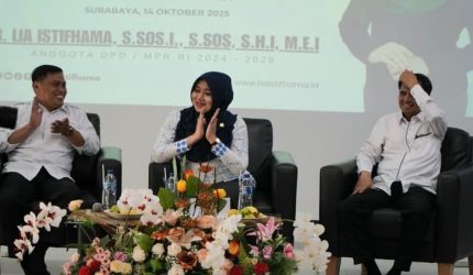 ‘Bestie Mahasiswa’ Gaya Politik Hangat Anggota DPD RI asal Jawa Timur Lia Istifhama yang Beda dari Lainnya