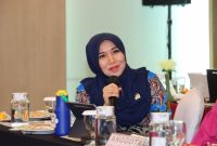 Anggota DPD RI Lia Istifhama menyampaikan pandangan soal demokrasi digital dalam FGD BP MPR di Surabaya. (Foto Dok Ho/RadarBangsa.co.id) 