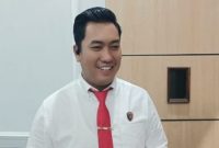 Kasatreskrim Polres Lamongan AKP Rizky Akbar Kurniadi memaparkan ancaman pidana bagi pelaku bullying. (Foto Dok Ho/RadarBangsa.co.id)