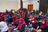 Peserta rapat TPPS Lamongan aktif mengikuti pembahasan strategi penurunan stunting berbasis data terkini. (Foto Dok Ho/RadarBangsa.co.id)