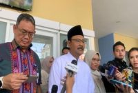 Menteri Sosial Saifullah Yusuf atau Gus Ipul memberikan apresiasi kepada Polri atas langkah cepat dan empati dalam penanganan insiden ledakan di SMAN 72 Kelapa Gading, Jakarta Utara (Foto Dok Ho/RadarBangsa.co.id)