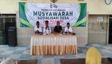 Sosialisasi Program Jatim Puspa 2025 di Balai Desa Pucangro, Kecamatan Kalitengah, Lamongan, yang dihadiri perangkat desa, pendamping program, dan penerima manfaat. (Foto Dok Ho/RadarBangsa.co.id)