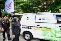 Mobil Samsat Keliling Banyuwangi siap melayani warga di berbagai kecamatan mulai 10 November 2025. Foto Dok Ho/RadarBangsa.co.id