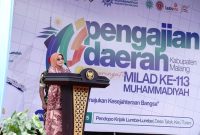 Wakil Bupati Malang saat menghadiri Pengajian Daerah Muhammadiyah di Pendopo Wironegaran, Turen. (Foto Dok Ho/RadarBangsa.co.id)