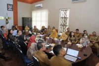 Sekda Asahan membuka FGD penyusunan peta bisnis dan roadmap peternakan kambing-domba. (Foto Dok Ho/RadarBangsa.co.id)