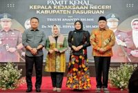 Pisah sambut Kajari Pasuruan di Pendopo Nyawiji Ngesti Wenganing Gusti. (Foto Dok Ho/RadarBangsa.co.id)