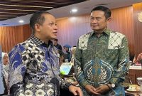 Bupati Lamongan Yuhronur Efendi usai rapat koordinasi terbatas pengelolaan sampah menjadi energi listrik PSEL Surabaya Raya di Jakarta. Foto Dok Ho/RadarBangsa.co.id