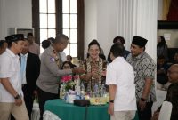 Wali Kota Semarang Agustina Wilujeng saat menghadiri pelantikan PWI Jawa Tengah 2025–2030 di Wisma Perdamaian, Semarang. (Foto Dok Ho/RadarBangsa.co.id)