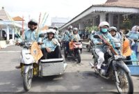 Aksi kreatif para difabel saat memeriahkan Peringatan Hari Disabilitas Internasional di Kabupaten Pasuruan, Rabu (10/12/2025). (Foto Dok Ho/RadarBangsa.co.id)