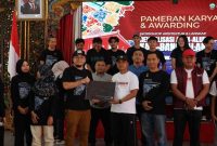 Presentasi tiga konsep revitalisasi Alun-Alun Bangkalan di Pendopo Agung. (Foto Dok Ho/RadarBangsa.co.id)