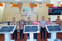 Peresmian Gedung Bersama Samsat Bangkalan oleh Gubernur Jawa Timur Khofifah Indar Parawansa. (Foto Dok Ho/RadarBangsa.co.id)