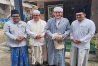 Dr. As Sayyid Mustofa bin Sumaith saat menyampaikan materi Seminar Internasional di PP Darul Kholil, Bangkalan. (Foto Dok Ho/RadarBangsa.co.id)