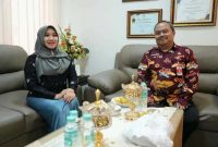 Senator DPD RI Lia Istifhama saat memberikan apresiasi terhadap inovasi layanan homecare digital RSUD Karsa Husada Batu. (Foto Dok Ho/RadarBangsa.co.id)