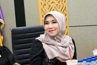 Anggota DPD RI Lia Istifhama saat RDP bersama BPKH membahas kebijakan dan imbal hasil dana haji. (Foto Dok Ho/RadarBangsa.co.id)
